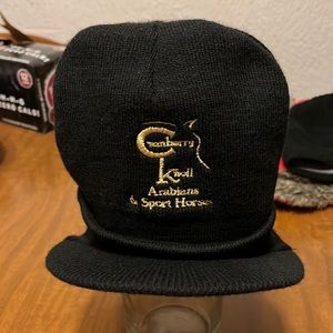 Cranberry Knoll Arabians & Sport Horses stocking cap w/bill